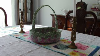 Rope Coil Easter Basket with a Twist [upl. by Merfe]