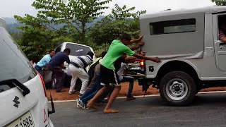 Towing with mahindra 540 [upl. by Daub882]