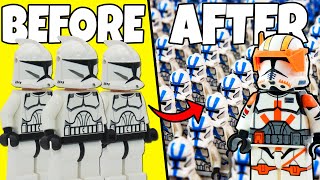 Building Every CLONE ARMY in LEGO [upl. by Surdna]