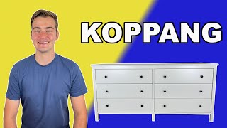 Koppang 6 Drawer Dresser IKEA Tutorial [upl. by Weisman564]