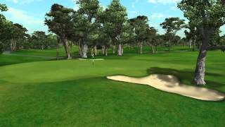 Green Acres Golf Club Hole 2mp4 [upl. by Lenci]