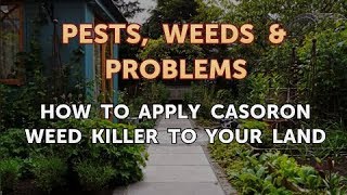 How to Apply Casoron Weed Killer to Your Land [upl. by Edrahs]