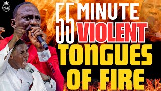 1 HOUR VIOLENT TONGUES OF FIRE  PASTOR PAUL ENENCHE amp MIN VICTOR BAMIGBELE [upl. by Linnell41]