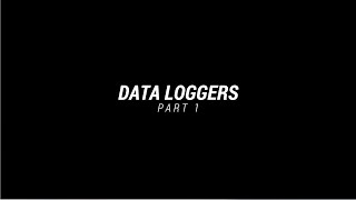 PART 1 DATA LOGGERS [upl. by Eadnus566]