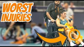 Top 10 Worst Tennis Injuries in WTA History [upl. by Stewart933]