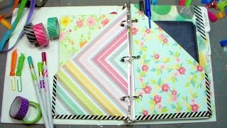 Cheap DIY Planner Tutorial [upl. by Cilurzo171]