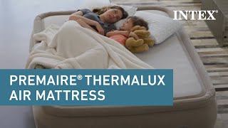 Intex® PremAire® Thermalux Air Mattress [upl. by Jarek]