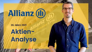 Allianz AktienAnalyse 2021  Mehr als nur eine hohe DividendenRendite [upl. by Sualkcin]