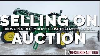 SELLING ON AUCTION  2015 John Deere R4038 120 self propelled sprayer [upl. by Sikorski192]