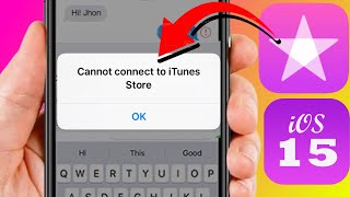 How to Fix Cannot Connect to iTunes Store on iPhone iOS 15  iTunes Store is Not Working iOS 15  ✅ [upl. by Zane316]