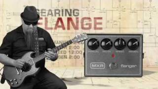 MXR M117 Flanger Pedal Video Demo [upl. by Leidgam]