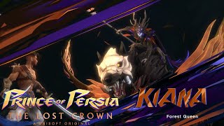 Prince of Persia The Lost Crown  Boss Fight Kiana Forest Queen PS5 [upl. by Tirzah758]