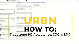 How to enter the COO MID select Vendors and AcceptReAccept PO [upl. by Essilevi564]