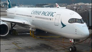 Cathay Pacific Airbus A350900 Economy Review  Hong Kong  London Heathrow  CX239  Daytime [upl. by Markowitz43]