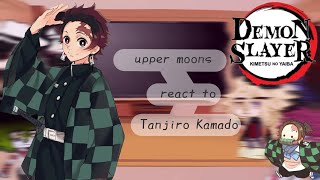 Uppermoons  muzan amp enmu react to Tanjiro Kamado  ENG sub  PT BR  Demon slayer react  GC [upl. by Selima457]