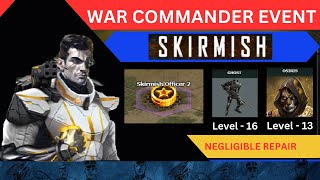 War Commander Event  Skirmish  Officer Base 2  EASY WAY  MINOR REPAIR With GHOST AND OSIRIS [upl. by Aicinod]