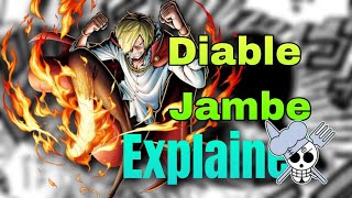 Sanji Diable Jambe Explained [upl. by Simson184]