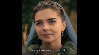 The eye contact they are holding💞  Mihrimah Sultan Taslicali Yahya  Magnificent Century  Hurrem [upl. by Arri]