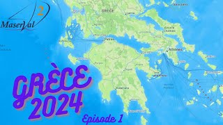 Grèce 2024 Ep1  De Preveza vers Lefkada Desimi Vasiliki [upl. by Ot]