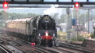 71000 Duke of Gloucester at Eastleigh on 6612 and 15812 [upl. by Ideih267]