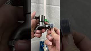 Prepare a few plumbing seals in advance so that you can easily repair the faucet if it leaks [upl. by Cinda]