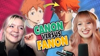 FANON vs CANON in Anime  wasytime [upl. by Isiahi448]