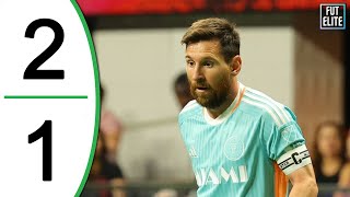 Lionel Messi  Atlanta United vs Inter Miami 21 Extended Highlights amp Goals 2024 [upl. by Enal]