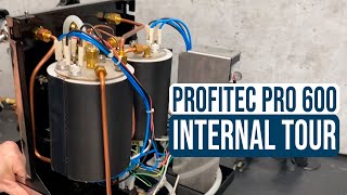 Profitec Pro 600 Espresso Machine Internal Tour amp Component Identification [upl. by Anyer]