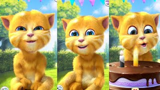 talking ginger kids favorite cat videos 🤣 eat cake 🎂🍰 time most popular funny episodes 😂 catvideos [upl. by Auginahs]