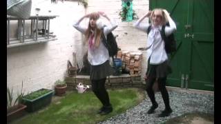 caramelldansen dance cover by k8andlolbee [upl. by Ludie]