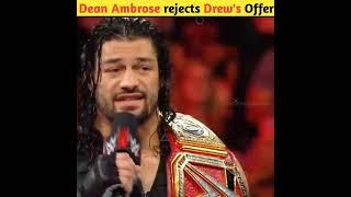 Dean Ambrose gets an unexpected offer shorts wwe [upl. by Priscilla118]