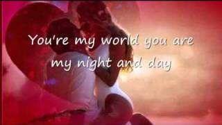 Patrizio Buanne  Youre My World With Lyrics [upl. by Haswell]