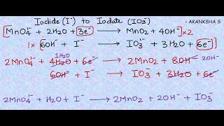 Reactions of KMnO4 Potassium Permanganate in Neutral or Slightly Alkaline Medium [upl. by Jenilee339]