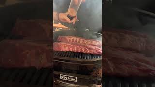 Baby Back Ribs Smoked on a Kamado Grill [upl. by Ern497]