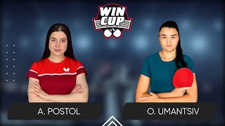 1200 Anastasiia Postol  Olha Umantsiv 08112024 WINCUP Women Master TABLE 1 [upl. by Eliga]