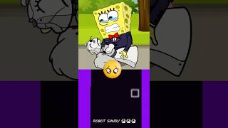 Poor SpongeBob and Sandy 3 😟😥😭😭😭  duckygames7540  Bouncing Square spongebob [upl. by Alexandrina]