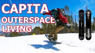 Capita Outerspace Living Snowboard Review [upl. by Nalro]