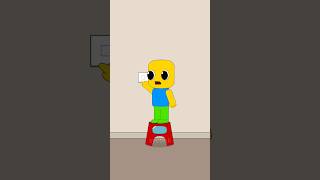 Baby noob vs Big noob turn off the light  Roblox Animation [upl. by Mcwherter]