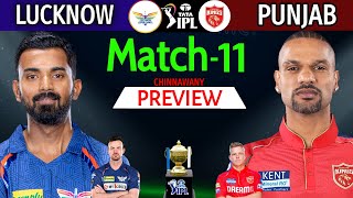 IPL 2024  Match 11  Lucknow Vs Punjab Details amp Playing XI  LSG Vs PBKS IPL 2024  PBKS Vs LSG [upl. by Baniaz]