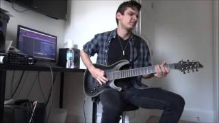 Betraying The Martyrs  Man Made Disaster  GUITAR COVER [upl. by Aidnis]