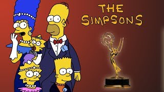 The Simpsons at The Emmys 1990 [upl. by Idalla]