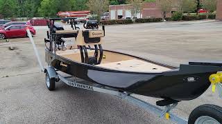 Custom Gheenoe LT25 with Aluminum Center Console by Big Franks Outdoors [upl. by Rigdon]