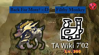 MH Rise Sunbreak Lv 300 Furious Rajang Hunting Horn  702 TA Wiki PS5 [upl. by Ardnuat]