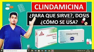 💊 ¡Descubre Qué es y Para Qué Sirve Clindamicina 300 mg Dosis y Cómo se Toma [upl. by Ilil]