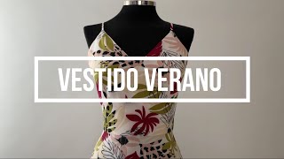 CÓMO HACER UN VESTIDO DE VERANO [upl. by Docilu]