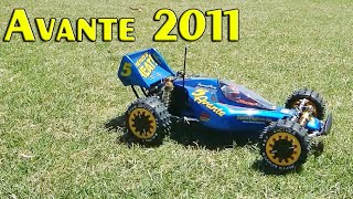 Tamiya Avante First Run  Stock Kit Motor amp 2s LiPo [upl. by Rider]