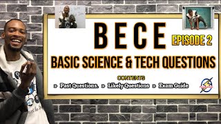 Junior Waec BECE Basic Science amp Technology Questions  Episode 2 [upl. by Alfonso]