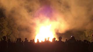 RoseHulman Institute of Technology Homecoming Bonfire 2023 [upl. by Ayiram558]