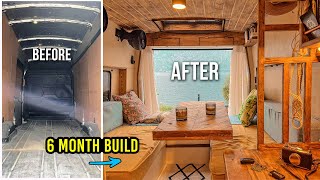 Van Conversion StepbyStep DIY  Van Build Timelapse [upl. by Frey]