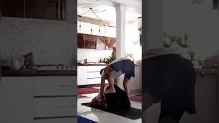 yoga back bend [upl. by Sidra]